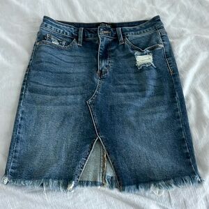Judy Blue Jean Skirt